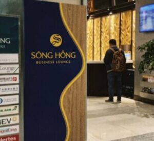 ノイバイ空港のプライオリティパス対応ラウンジの様子