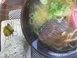 稚内副港市場の波止場横丁と宗谷の塩ホタテラーメン