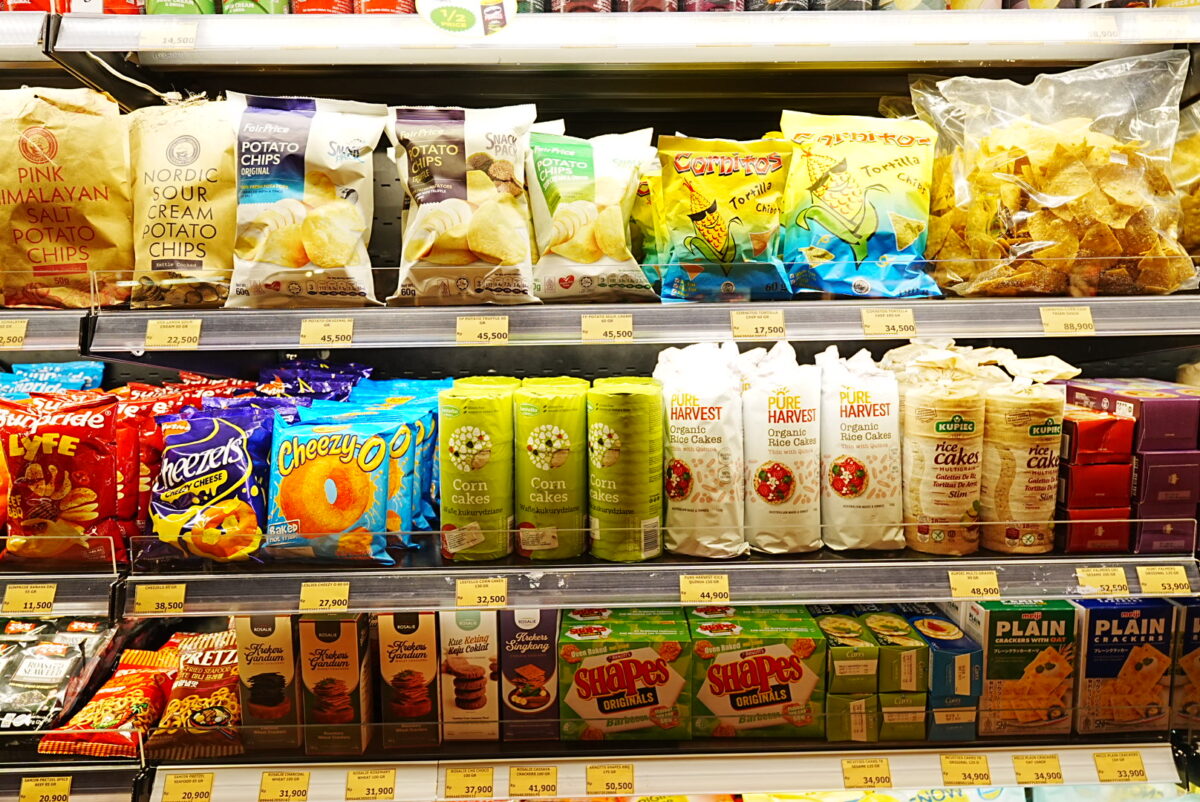 Gourmet Garage内に併設されているオーガニックスーパーの新鮮な野菜や調味料