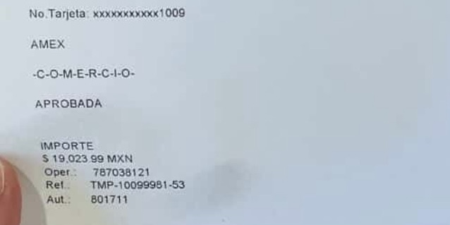 メキシコで大破したレンタカーの請求書 