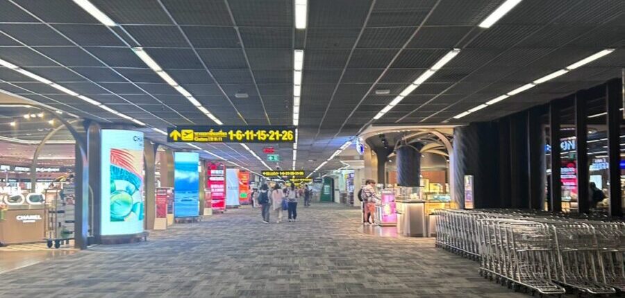 ドンムアン空港Coral Executive Loungeの快適な内観